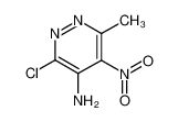 3-chloro-6-methyl-5-nitro-pyridazin-4-ylamine CAS:28682-79-3 manufacturer & supplier