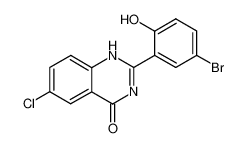 2-(5-bromo-2-hydroxy-phenyl)-6-chloro-1H-quinazolin-4-one CAS:28683-99-0 manufacturer & supplier