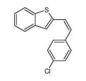 cis-2-(4-Chlorostyryl)benzo(b)thiophen CAS:28684-77-7 manufacturer & supplier