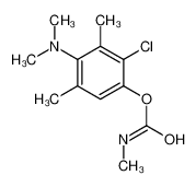 [2-chloro-4-(dimethylamino)-3,5-dimethylphenyl] N-methylcarbamate CAS:28685-39-4 manufacturer & supplier