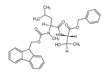 Fmoc-NMeLeu-Thr-OBn CAS:286852-24-2 manufacturer & supplier