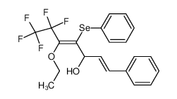 (3E,6E)-3-ethoxy-1,1,1,2,2-pentafluoro-7-phenyl-4-(phenylseleno)hept-3,6-dien-5-ol CAS:286858-66-0 manufacturer & supplier