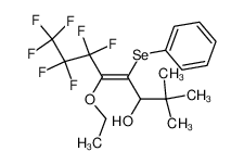 (E)-4-ethoxy-1,1,1,2,2,3,3-heptafluoro-7,7-dimethyl-5-(phenylseleno)oct-4-en-6-ol CAS:286858-69-3 manufacturer & supplier