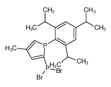 2-(dibromophosphaneyl)-4-methyl-1-(2,4,6-triisopropylphenyl)-1H-phosphole CAS:286860-26-2 manufacturer & supplier