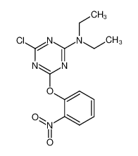 [4-chloro-6-(2-nitro-phenoxy)-[1,3,5]triazin-2-yl]-diethyl-amine CAS:28690-98-4 manufacturer & supplier