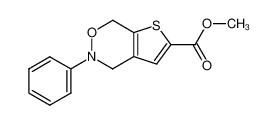 5-phenyl-4,7-dihydro-5H-thieno[3,2-d][1,2]oxazine-2-carboxylic acid methyl ester CAS:28694-69-1 manufacturer & supplier