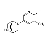 (1R,4R)-2-(6-fluoro-5-methylpyridin-3-yl)-2,5-diazabicyclo[2.2.1]heptane CAS:286944-17-0 manufacturer & supplier