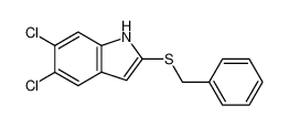 2-benzylthio-5,6-dichloroindole CAS:286949-64-2 manufacturer & supplier