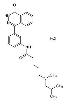 4-(3-(5-(N-Isobutyl-N-methylamino)valerylamino)phenyl)-2H-phthalazin-1-one Hydrochloride CAS:286952-54-3 manufacturer & supplier