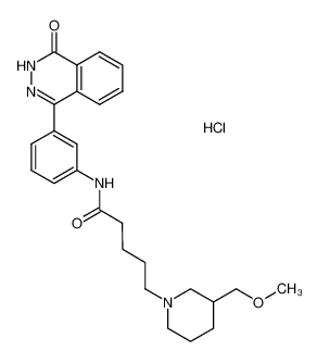 4-(3-(5-(3-Methoxymethylpiperidin-1-yl)valerylamino)phenyl)-2H-phthalazin-1-one Hydrochloride CAS:286954-16-3 manufacturer & supplier