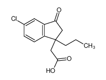 (5-chloro-1-propyl-3-oxo-1-indanyl)acetic acid CAS:286959-84-0 manufacturer & supplier