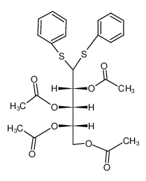 O2,O3,O4,O5-Tetraacetyl-L-arabinose-diphenyl-dithioacetal CAS:28697-85-0 manufacturer & supplier