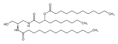 (R)-1-(((R)-3-hydroxy-2-tetradecanamidopropyl)amino)-1-oxodecan-3-yl dodecanoate CAS:287107-07-7 manufacturer & supplier