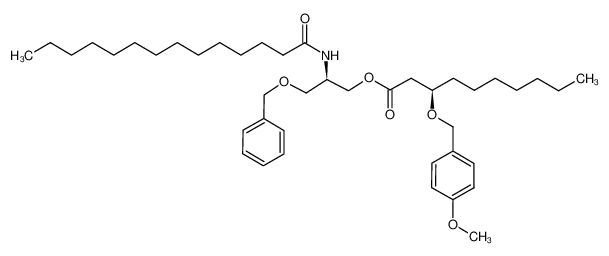 (R)-3-(benzyloxy)-2-tetradecanamidopropyl (R)-3-((4-methoxybenzyl)oxy)decanoate CAS:287107-21-5 manufacturer & supplier