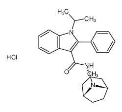 N-(endo-8-Methyl-8-azabicyclo[3.2.1]octa-3-yl)-1-isopropyl-2-phenylindole-3-carboxamide hydrochloride CAS:287113-15-9 manufacturer & supplier