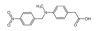 4-[methyl(4-nitrobenzyl)amino]phenylacetic acid CAS:287120-14-3 manufacturer & supplier