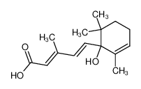 (2E,4E)-5-(1-Hydroxy-2,6,6-trimethyl-cyclohex-2-enyl)-3-methyl-penta-2,4-dienoic acid CAS:28714-00-3 manufacturer & supplier