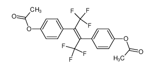 Acetic acid 4-[(E)-2-(4-acetoxy-phenyl)-3,3,3-trifluoro-1-trifluoromethyl-propenyl]-phenyl ester CAS:28714-20-7 manufacturer & supplier