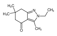 2-ethyl-3,6,6-trimethyl-2,5,6,7-tetrahydro-indazol-4-one CAS:28714-67-2 manufacturer & supplier