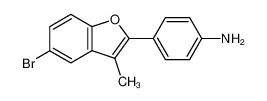 4-(5-Bromo-3-methyl-benzofuran-2-yl)-phenylamine CAS:28718-82-3 manufacturer & supplier