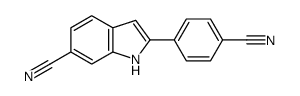 2-(4-Cyanophenyl)-1H-indole-6-carbonitrile CAS:28719-00-8 manufacturer & supplier