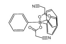 triphenyl-l5-bismuthanediyl bis(2-cyanoacetate) CAS:28719-43-9 manufacturer & supplier