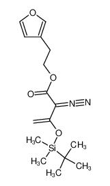 3-(tert-Butyl-dimethyl-silanyloxy)-2-diazo-but-3-enoic acid 2-furan-3-yl-ethyl ester CAS:287239-81-0 manufacturer & supplier