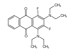 1,3-Bis-diethylamino-2,4-difluoro-anthraquinone CAS:28731-09-1 manufacturer & supplier