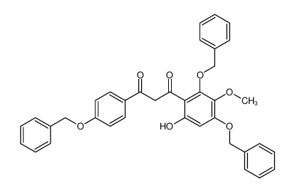 1-(4-Benzyloxy-phenyl)-3-(2,4-bis-benzyloxy-6-hydroxy-3-methoxy-phenyl)-propane-1,3-dione CAS:28736-84-7 manufacturer & supplier