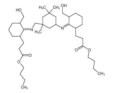 2-((3-(((2-(2-carboxyethyl)-6-(hydroxymethyl)-cyclohexylidene)-amino)methyl)-3,5,5-trimethylcyclohexyl)imino)-3-(hydroxymethyl)cyclohexanepropionic acid dibutylester CAS:28737-66-8 manufacturer & supplier