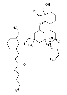 2-((3-(((2-(2-carboxyethyl)-6-(hydroxymethyl)-cyclohexylidene)-amino)methyl)-3,5,5-trimethylcyclohexyl)imino)-3,3-bis(hydroxymethyl)cyclohexanepropionic acid dibutylester CAS:28737-67-9 manufacturer & supplier