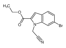 ethyl 6-bromo-1-(cyanomethyl)indole-2-carboxylate CAS:287384-71-8 manufacturer & supplier