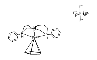 (η5-cyclopentadienyl)(η3-1,5,9-triphenyl-1,5,9-triphosphacyclododecane)iron(II) hexafluorophosphate CAS:287394-81-4 manufacturer & supplier