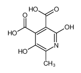 5-hydroxy-6-methyl-2-oxo-1H-pyridine-3,4-dicarboxylic acid CAS:2874-38-6 manufacturer & supplier