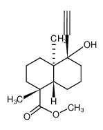 (1R,4aR,5S,8aS)-5-Ethynyl-5-hydroxy-1,4a-dimethyl-decahydro-naphthalene-1-carboxylic acid methyl ester CAS:287401-10-9 manufacturer & supplier