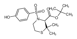 4-(4-hydroxy-benzenesulfonyl)-2,2-dimethyl-thiomorpholine-3(S)-carboxylic acid tert-butyl ester CAS:287408-29-1 manufacturer & supplier