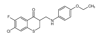 7-chloro-3-(((4-ethoxyphenyl)amino)methyl)-6-fluorothiochroman-4-one CAS:287471-79-8 manufacturer & supplier