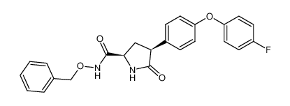 (2R,4S)-4-[4-(4-Fluoro-phenoxy)-phenyl]-5-oxo-pyrrolidine-2-carboxylic acid benzyloxy-amide CAS:287476-40-8 manufacturer & supplier