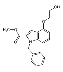 methyl N-Benzyl-4-(2-hydroxyethoxy)indole-2-carboxylate CAS:287481-59-8 manufacturer & supplier