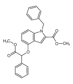 Methyl N-Benzyl-4-(1-methoxycarbonyl-1-phenylmethoxy)indole-2-carboxylate CAS:287481-63-4 manufacturer & supplier