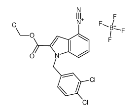 N-(3,4-dichlorobenzyl)-2-ethoxycarbonylindole-4-diazonium tetrafluoroborate CAS:287482-04-6 manufacturer & supplier