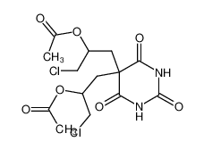 5,5-bis-(2-acetoxy-3-chloro-propyl)-pyrimidine-2,4-6-trione CAS:28749-35-1 manufacturer & supplier