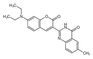 2-(7-Diethylamino-2-oxo-2H-chromen-3-yl)-6-methyl-3H-quinazolin-4-one CAS:28754-26-9 manufacturer & supplier