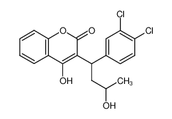 3-[1-(3,4-Dichloro-phenyl)-3-hydroxy-butyl]-4-hydroxy-chromen-2-one CAS:28762-18-7 manufacturer & supplier