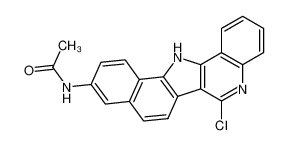 N-(6-Chloro-13H-5,13-diaza-dibenzo[a,i]fluoren-10-yl)-acetamide CAS:287719-93-1 manufacturer & supplier