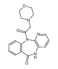 11-(morpholin-4-yl-acetyl)-5,11-dihydro-benzo[e]pyrido[3,2-b][1,4]diazepin-6-one CAS:28781-49-9 manufacturer & supplier