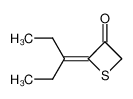 2-(1-ethyl-propylidene)-thietan-3-one CAS:28786-97-2 manufacturer & supplier