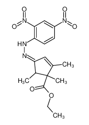 4-Ethoxycarbonyl-3,4,5-trimethylcyclopent-2-enon-2,4-dinitrophenylhydrazon CAS:28790-93-4 manufacturer & supplier