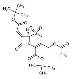 tert-butyl 7-[(Z)-(tert-butoxycarbonyl)methylene]cephalosporanate sulfone CAS:287919-53-3 manufacturer & supplier