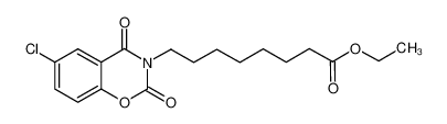 ethyl 8-(6-chloro-2H-1,3-benzoxazine-2,4(3H)-dionyl)octanoate CAS:287935-38-0 manufacturer & supplier